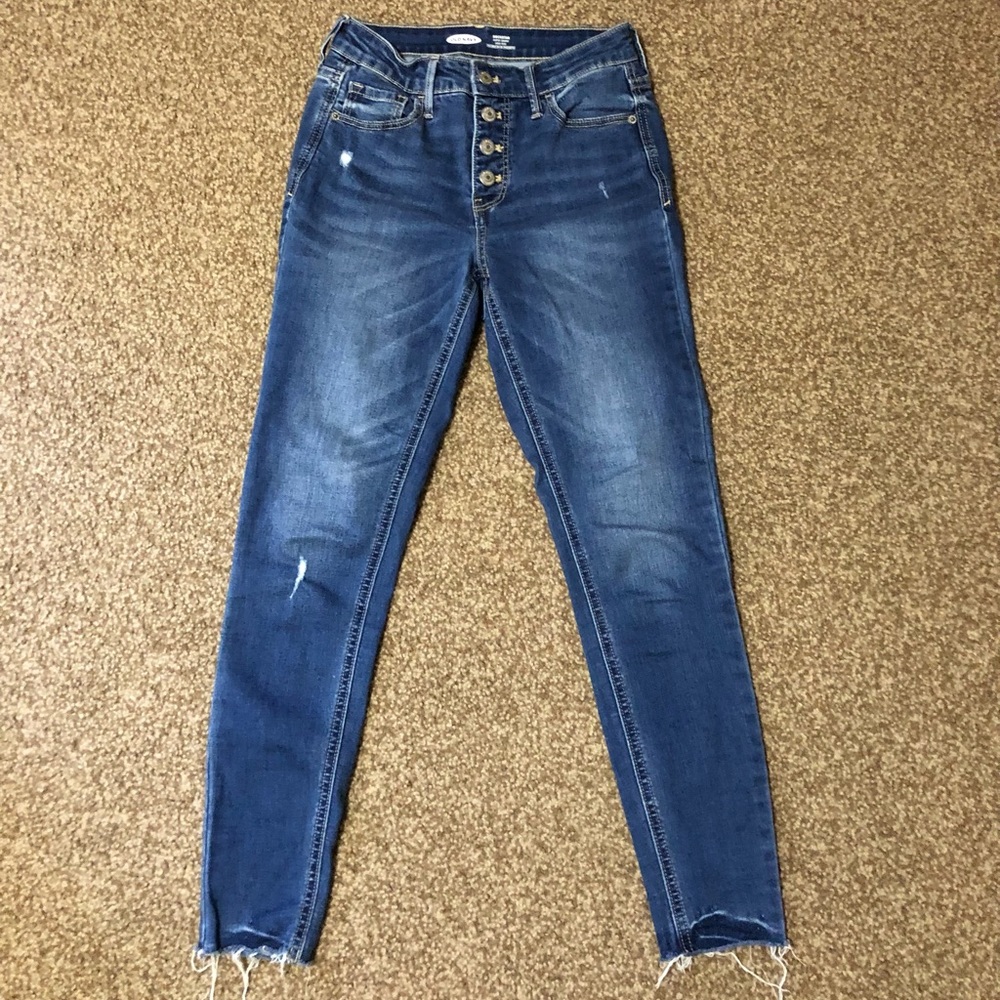 Old navy high waisted skinny jeans